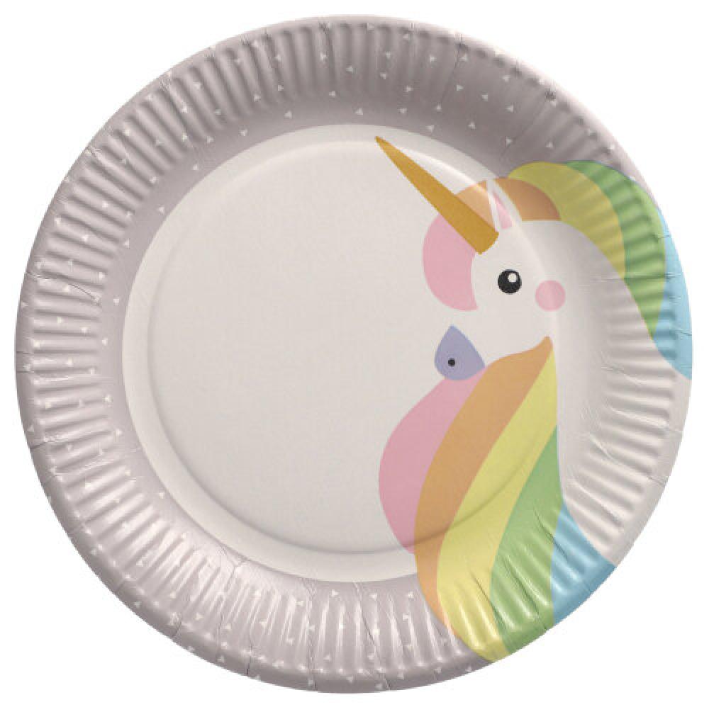 UNICORN PAPĪRA ŠĶĪVJI D23CM 10GAB., 0,131kg/iepak., Pap Star