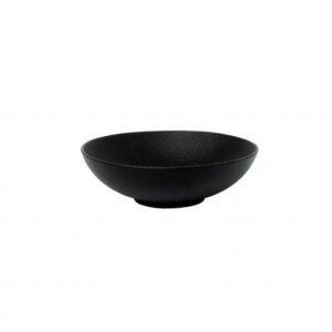 FINE PLUS SATIN SEKLA BĻODA 21CM, MELNA, PORCELĀNS, Leela Baralee