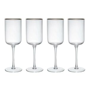 MIKASA SORRENTO VĪNA GLĀZES 450ML, 4 GAB., kristalīns, Mikasa