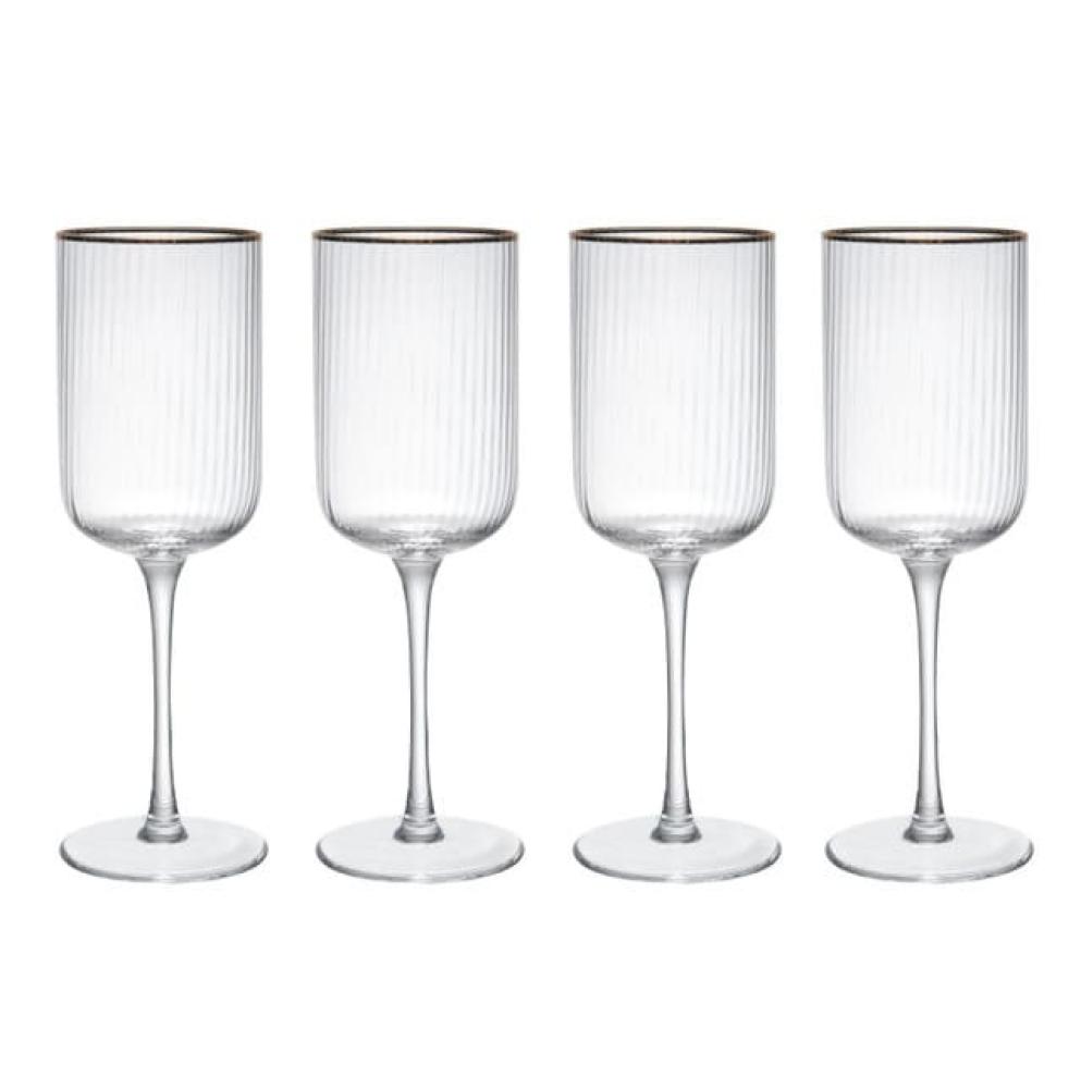 MIKASA SORRENTO VĪNA GLĀZES 450ML, 4 GAB., kristalīns, Mikasa