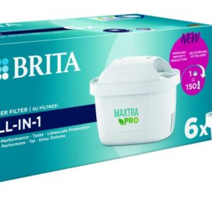 BRITA ALL-IN-1 MXPRO FILTRA KĀRTRIDŽS 1 GAB., (1IEPAK.= 6GAB.), BRITA