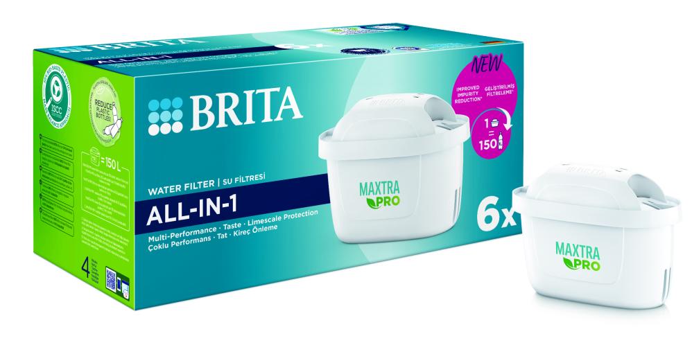 BRITA ALL-IN-1 MXPRO FILTRA KĀRTRIDŽS 1 GAB., (1IEPAK.= 6GAB.), BRITA