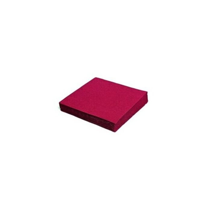 Salvetes 33cm 3-k. bordo 20gab