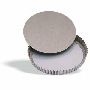 Forma tortei ø 10cm h-1.8cm ar vilņotu malu un izņemamu apakšu