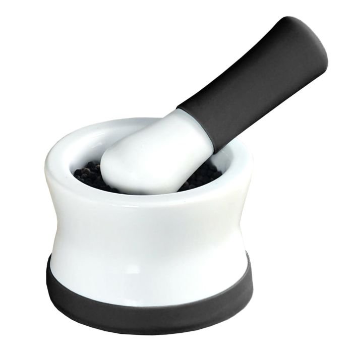 Piestiņa ar stampiņu ø7.5cm h-11cm ,porcelāna