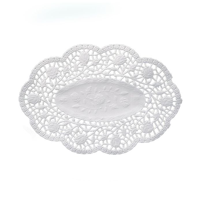 Paliktņi papīra v/l. 36×28cm ovāli 100gab