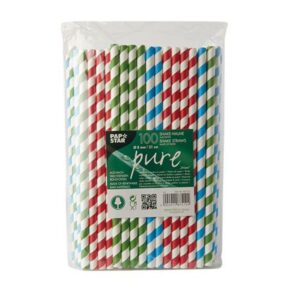 PURE PAPĪRA SALMIŅI 8X21CM 100GAB STRĪPAS 0.164 kg, Pap Star