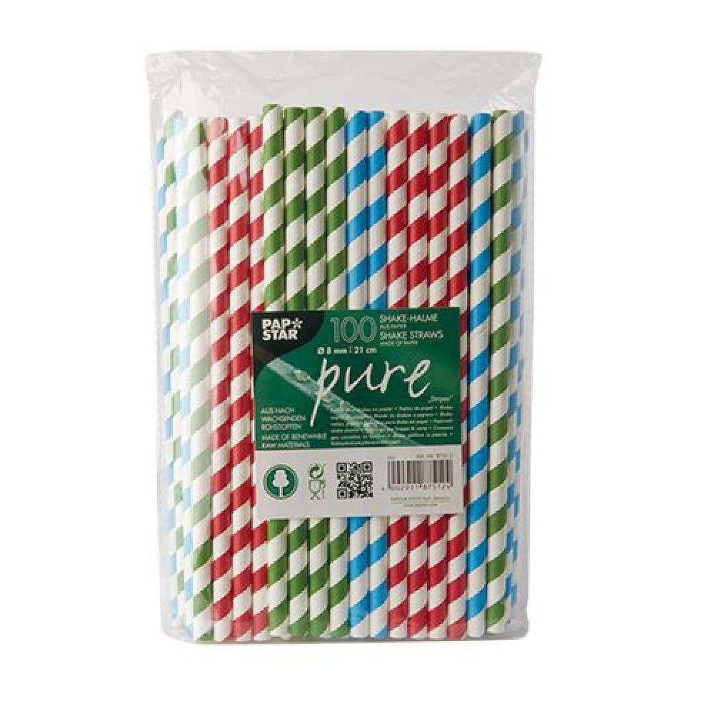 PURE PAPĪRA SALMIŅI 8X21CM 100GAB STRĪPAS 0.164 kg, Pap Star