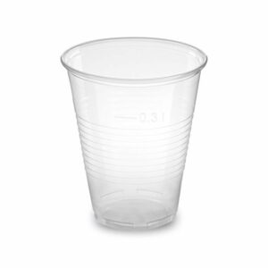 Glāzes v/l. plastmasas 300ml caurspīdīgas 10gab