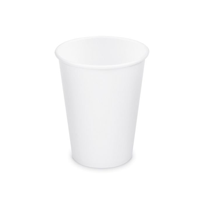Glāzes v/l. papīra 420ml baltas 50gab (vāki 90 mm)