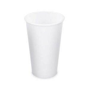 Glāzes v/l. papīra 510ml, baltas 50gab