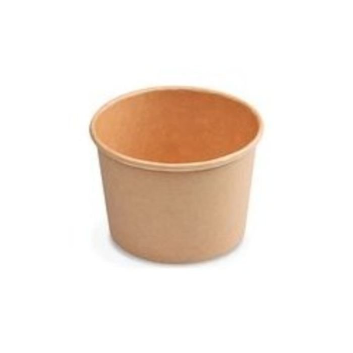 Trauki ēdieniem v/l. papīra 750ml,50gab brūni vāki 76930