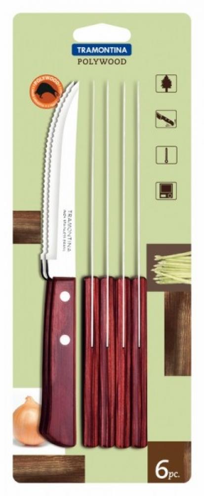 POLYWOOD STEIKA NAŽI 12,5CM 6GAB., Tramontina
