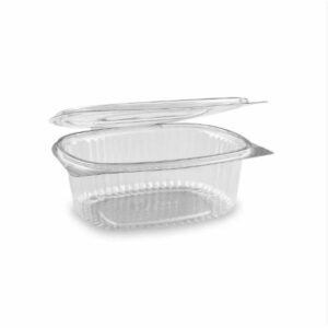 Kārbas v/l. plastmasas ar vāku 750ml kantainas 50 gab.