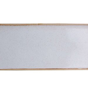SEASONS pelēks taisnstūrveida šķīvis 36x15cm, Porland