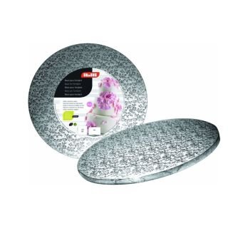 Paliktnis kūku ø20cm h-1.2cm sudraba