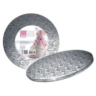 Paliktnis kūku ø30cm h-1.2cm sudraba
