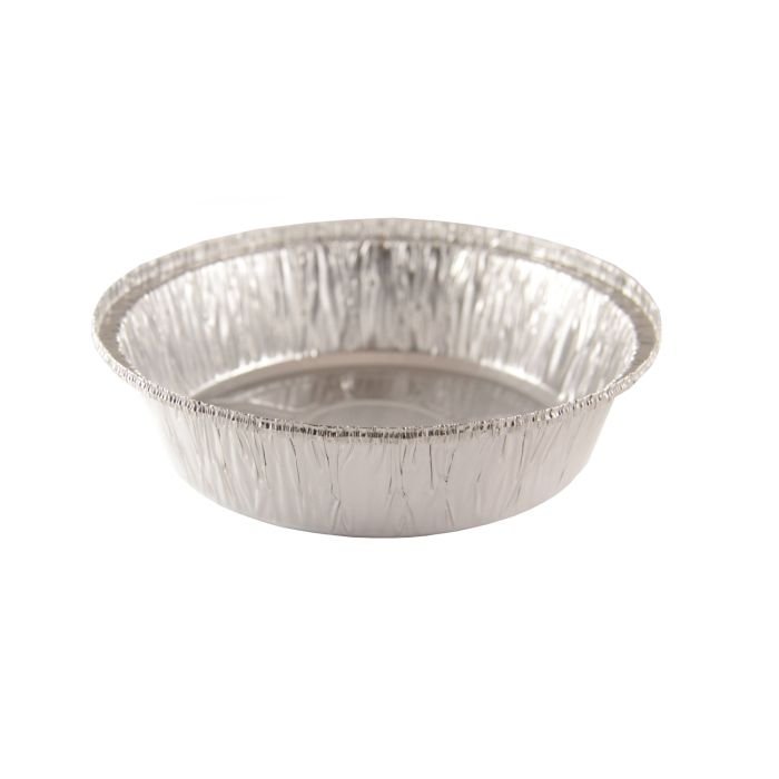 Alumīnija kārba v/l. ø 18.2cm h-4.3cm 770ml (vāks 79210)