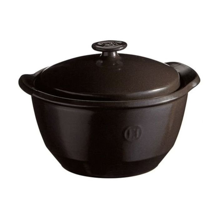 Katls ar vāku ø22.5cm, 2L, t.pelēks