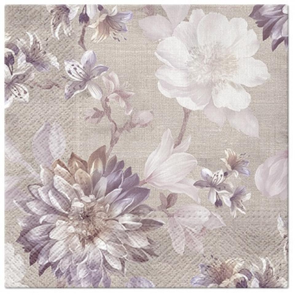 SALVETES 33x33CM, SENTIMENTAL BLOSSOM, Paw Decor Collection
