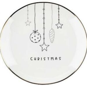 JINGLE BELLS DESERTA ŠĶĪVIS 20CM, PORCELĀNA, MPL Consulting