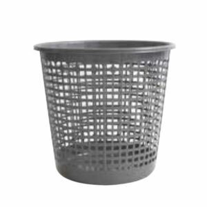 Papīrgrozs PP ø27cm h-25.5cm pelēks/melns