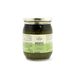 Pesto zaļais ar baziliku 500g