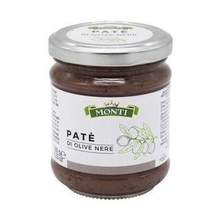 Pasta melno olīvu 180g