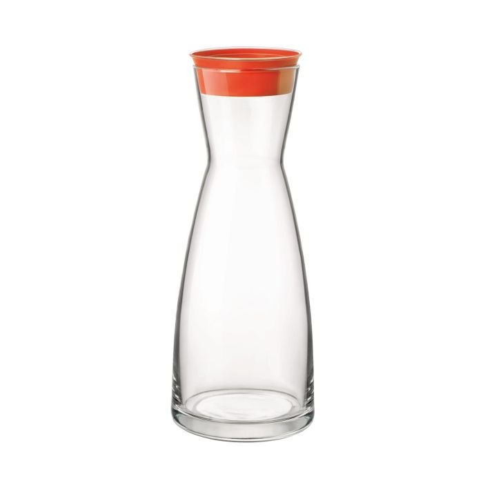Karafe BRIO ar oranžu vāku,1L