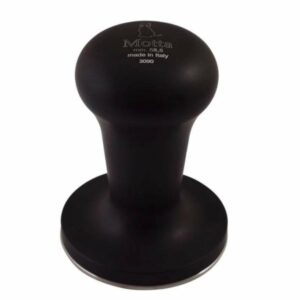 Tamperis kafijai 58.5mm ar rokturi melns
