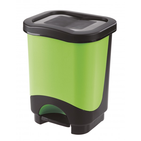 Dėžė šiukšlėms 8L ar pedalu 24*21*30cm 892