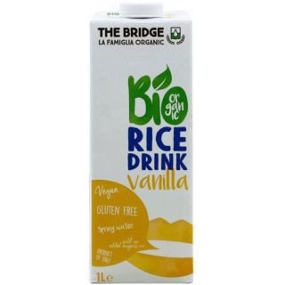 Rīsu dzēriens ar vaniļu BIO (bezglutēna) 1000ml