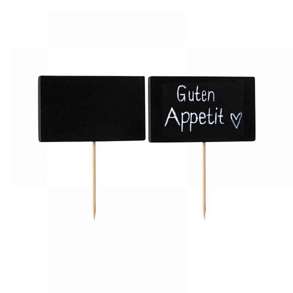 BLACKBOARD PĀRTIKAS IESMIŅI 9CM 100GAB, BAMBUSS [0,55 kg], Pap Star