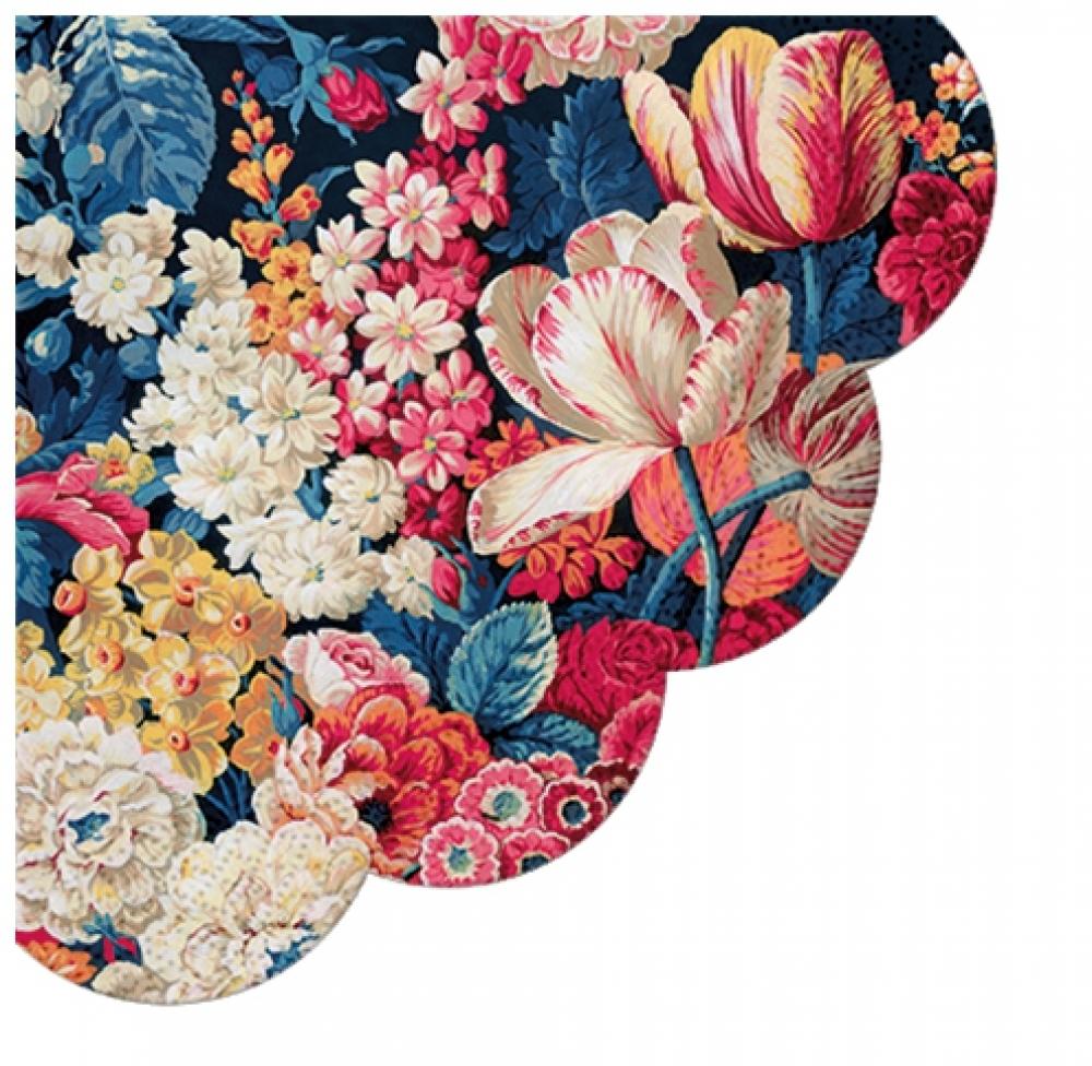 SALVETES D32CM, FLOWER SPLENDOR, Paw Decor Collection
