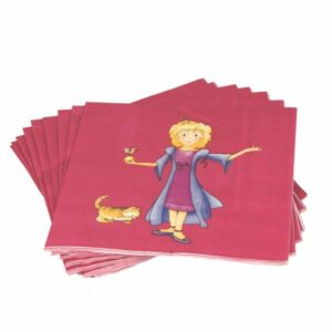 Salvetes 33cm 3-k 20gab PRINCESS rozā