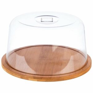 Kūku paliktnis ar vāku ø25,h-13.5cm koka