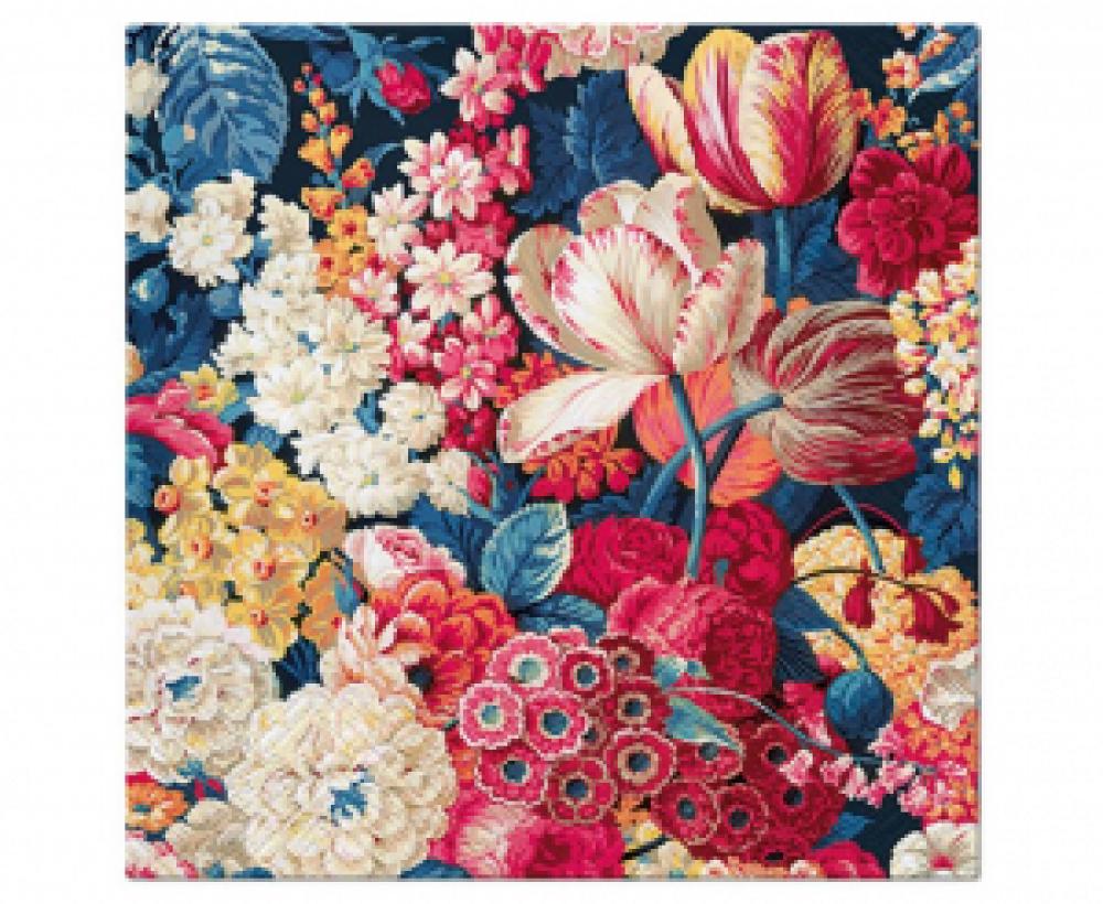 SALVETES 33x33CM, FLOWER SPLENDOR, Paw Decor Collection