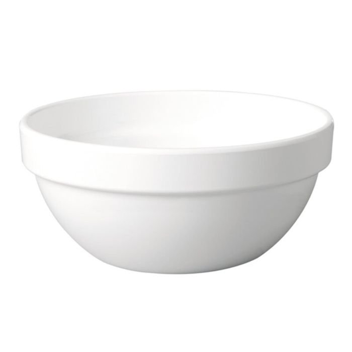 Bļoda CASUAL ø14cm h-6.5cm ,500ml,balta,melamīna