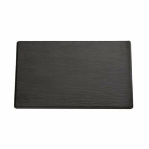 Paliktnis GN 1/4,SLATE,26.5x16.2x1.2,melamīna,melns
