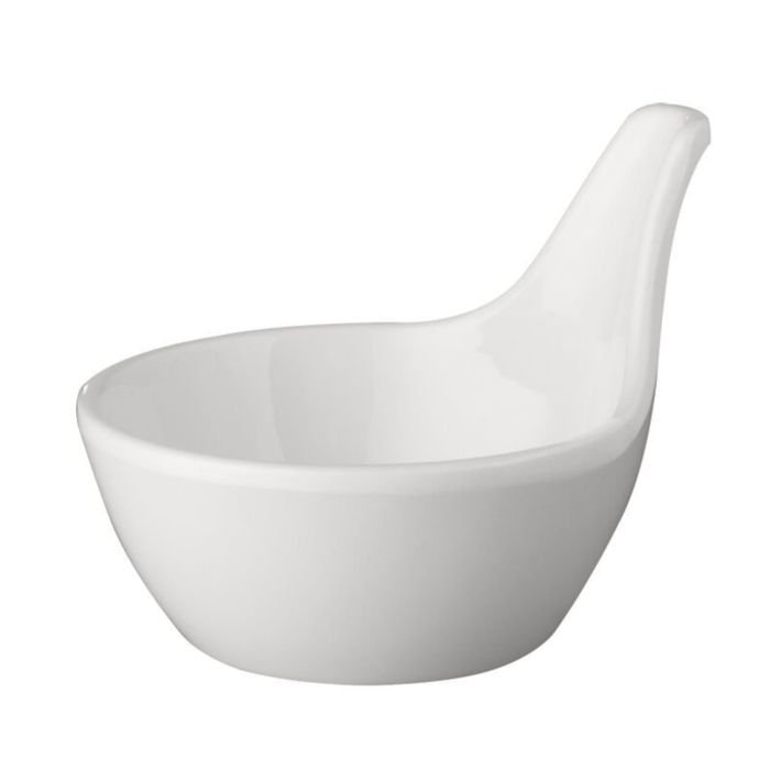 Trauciņš GOURMET ø 7cm, h-6cm, melamīna, balts