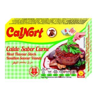 Liellopu gaļas buljons CALNORT 8×10g