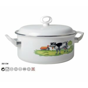 Emaljēts katls 22cm 3.4L s/d BD09078D