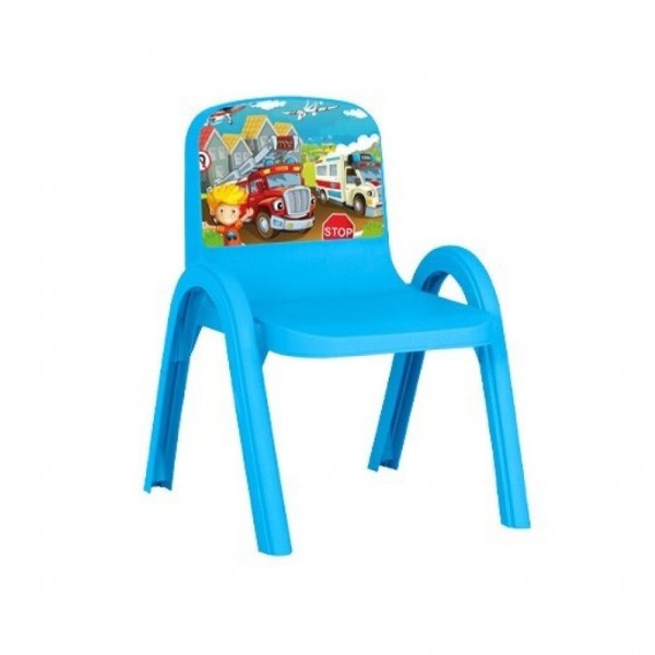 Kėdutė vaikiška plast.ar atlošu Disney