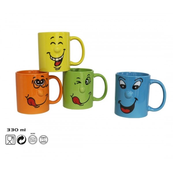 Krūze 330ml FACE