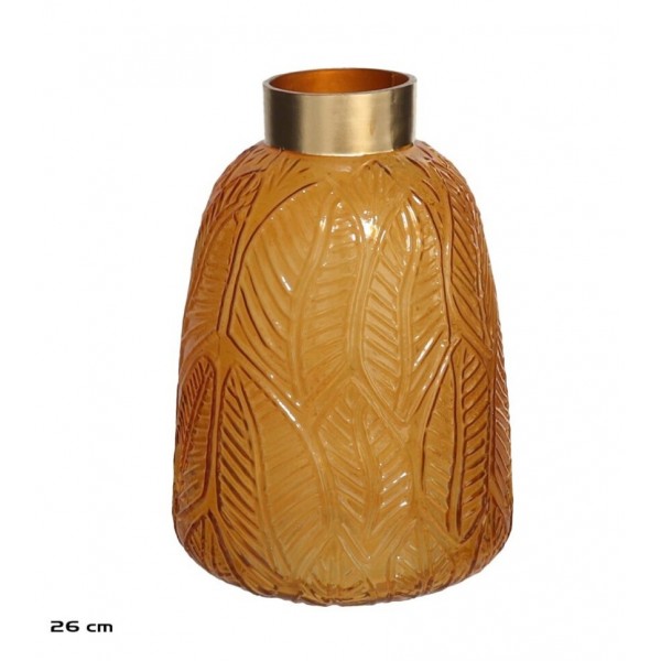 Vāze stikla. 26*18cm Decorlife HOJAS