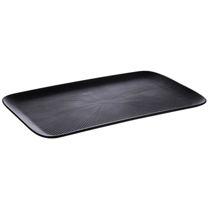 Paplāte NERO GN 1/1 53x32.5cm melamīna melna
