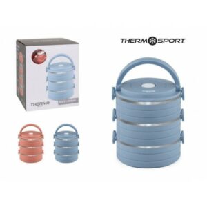 Termoss pārtikai plast/met. s/r 3*600ml THERM