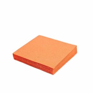 Salvetes 33cm 2-k. oranžas 50gab