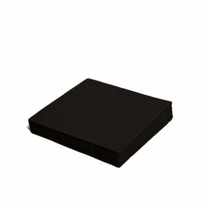 Salvetes 33cm 2-k. melnas 50gab