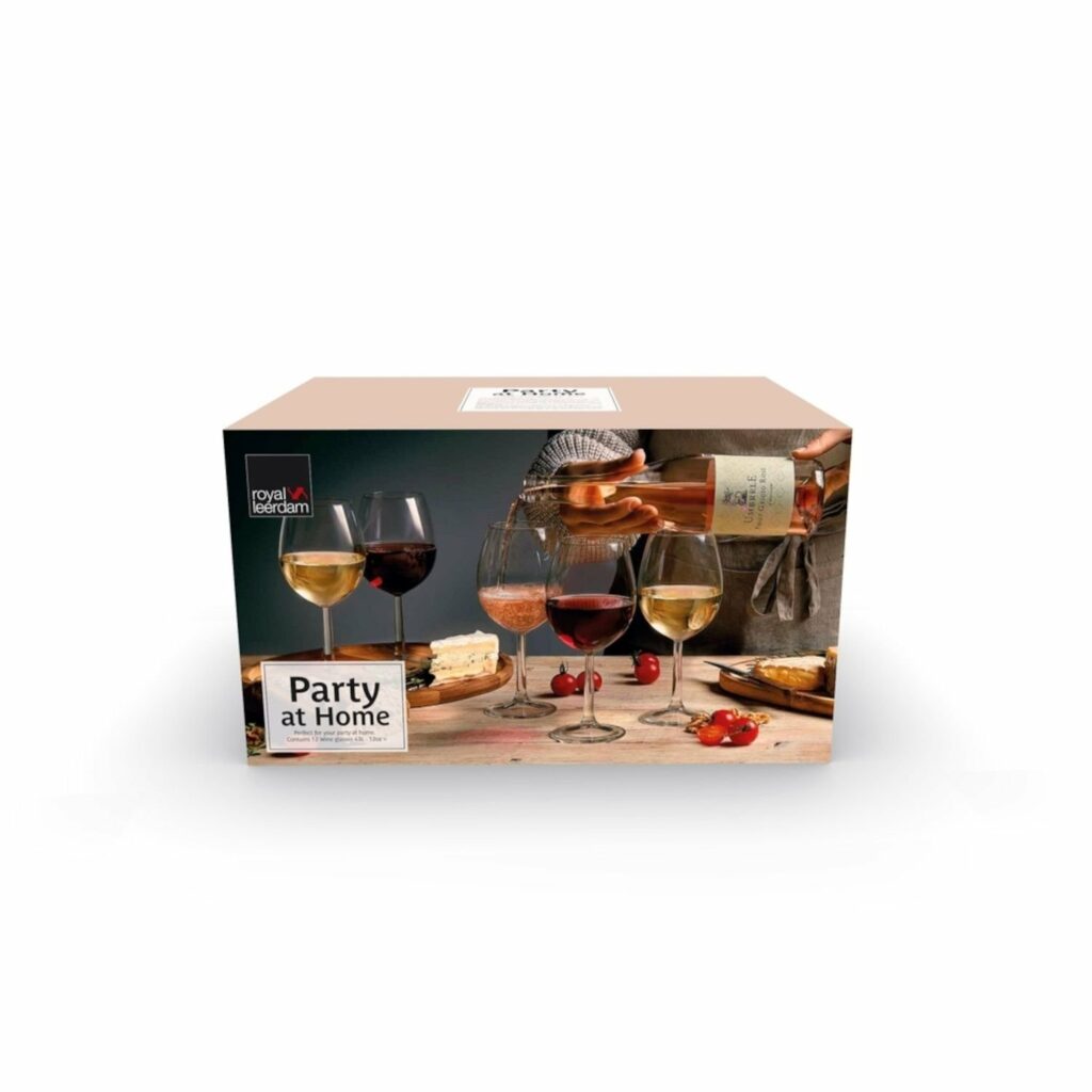 Glāžu kompl. 12gab 430ml PARTY AT HOME Wine